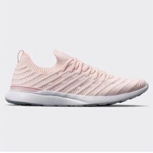 APL Women's Techloom Wave Bleached Pink White Clear Sz 8 NIB $245